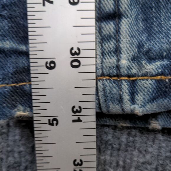 Old Navy Men's Boot-Cut Leg Jeans Blue 36x32 Stone Wash Denim 5-Pocket - Picture 11 of 11